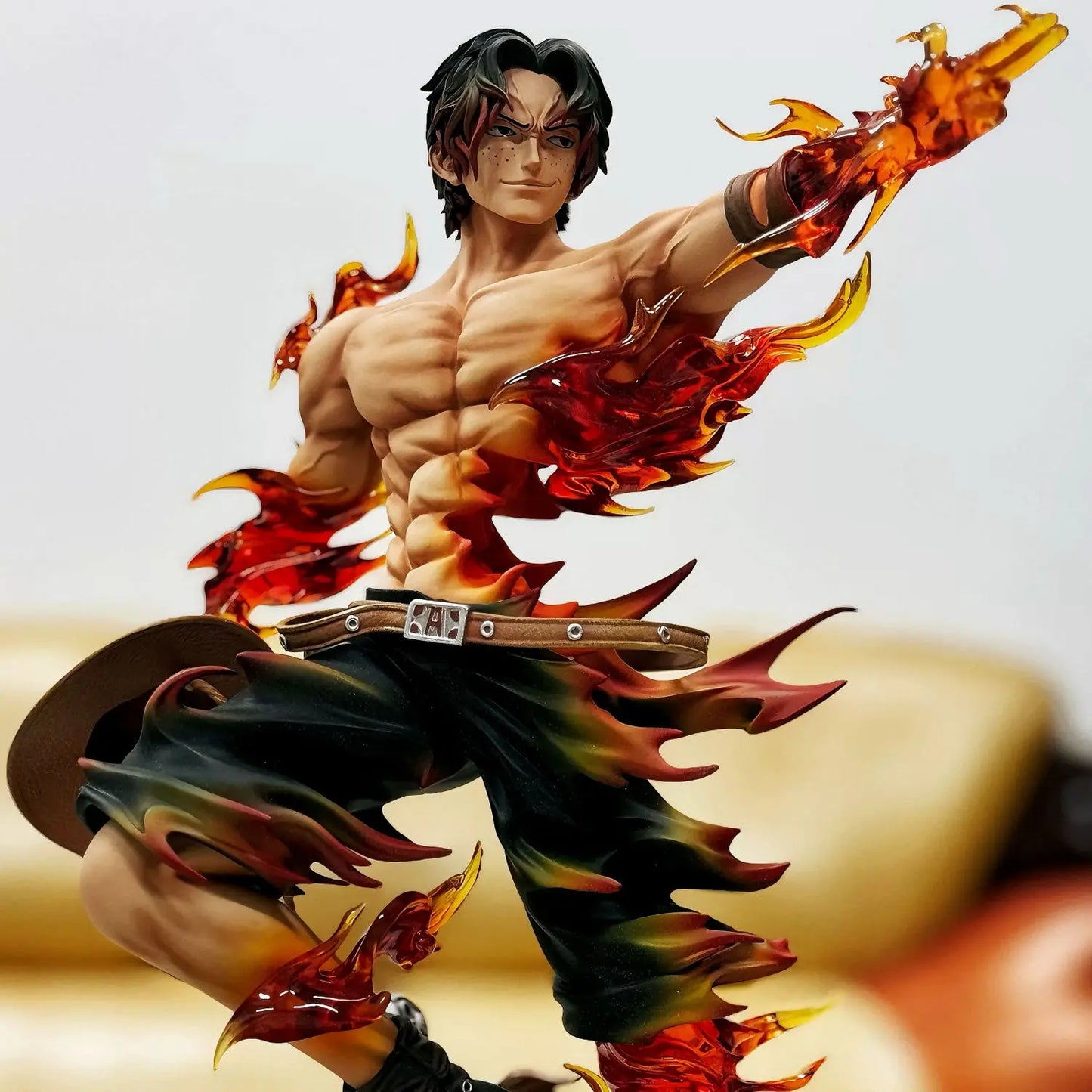 One Piece Ace Anime Figure Portgas·D· Ace Action Figurine Statue Pvc Gk Model Collection Doll Desk Decoration Toy Birthday Gifts