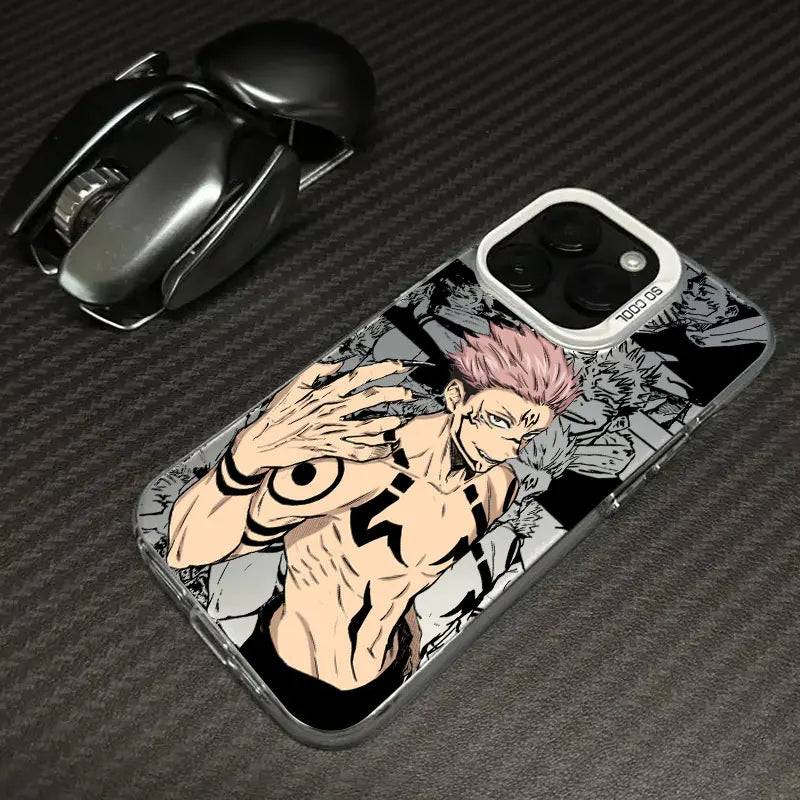Jujutsu Kaisen Sukuna Gojo Satoru Anime Coque For Apple iPhone 17 Air 16e 16 14 15 13 11 Pro Max Plus 12 17 Pro Case Phone Cover