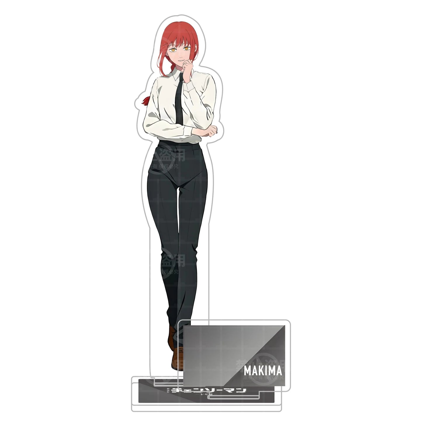 Chainsaw Man New Peripheral Products 15CM Acrylic Figure Stand Plate - Reze/Angel Devil/Denji/Makima Cosplay Prop Decor Gifts