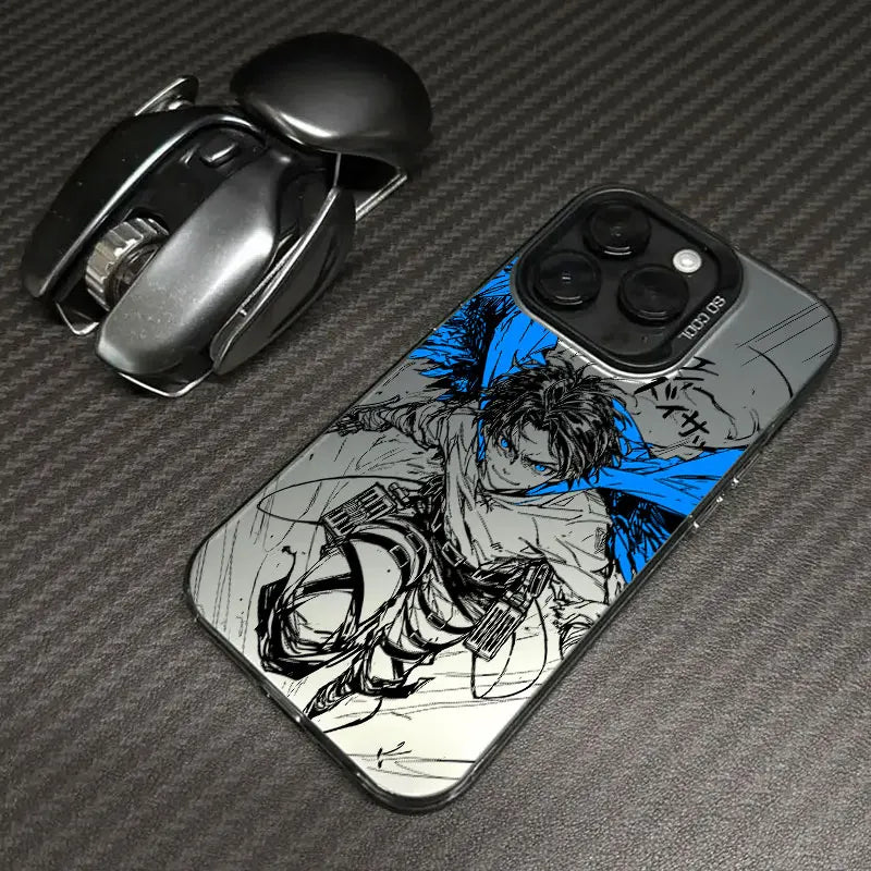 Mikasa Ackerman ATTACK ON TITAN Anime Coque For Apple iPhone 17 Air 16e 16 14 15 13 11 Pro Max 16 Plus 12 17Pro Case Phone Cover