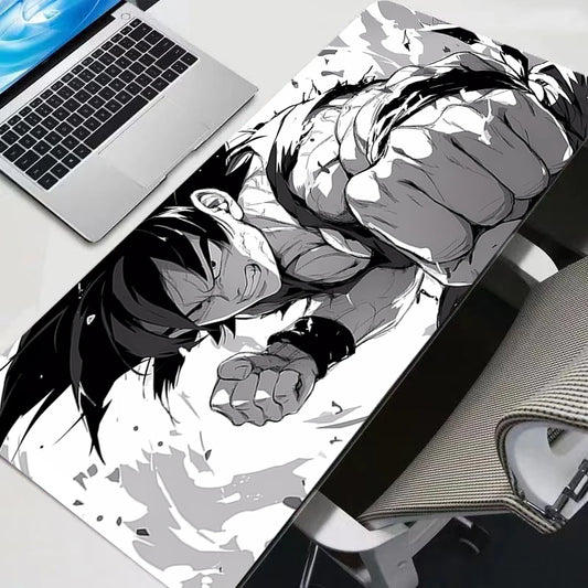 Colorful Gaming Keyboard Rug Laptop Japan Cool Anime DBZ Mouse pad XL Black Dragon Ball Z Desk Mat PC Gamer Carpet Home Mousepad