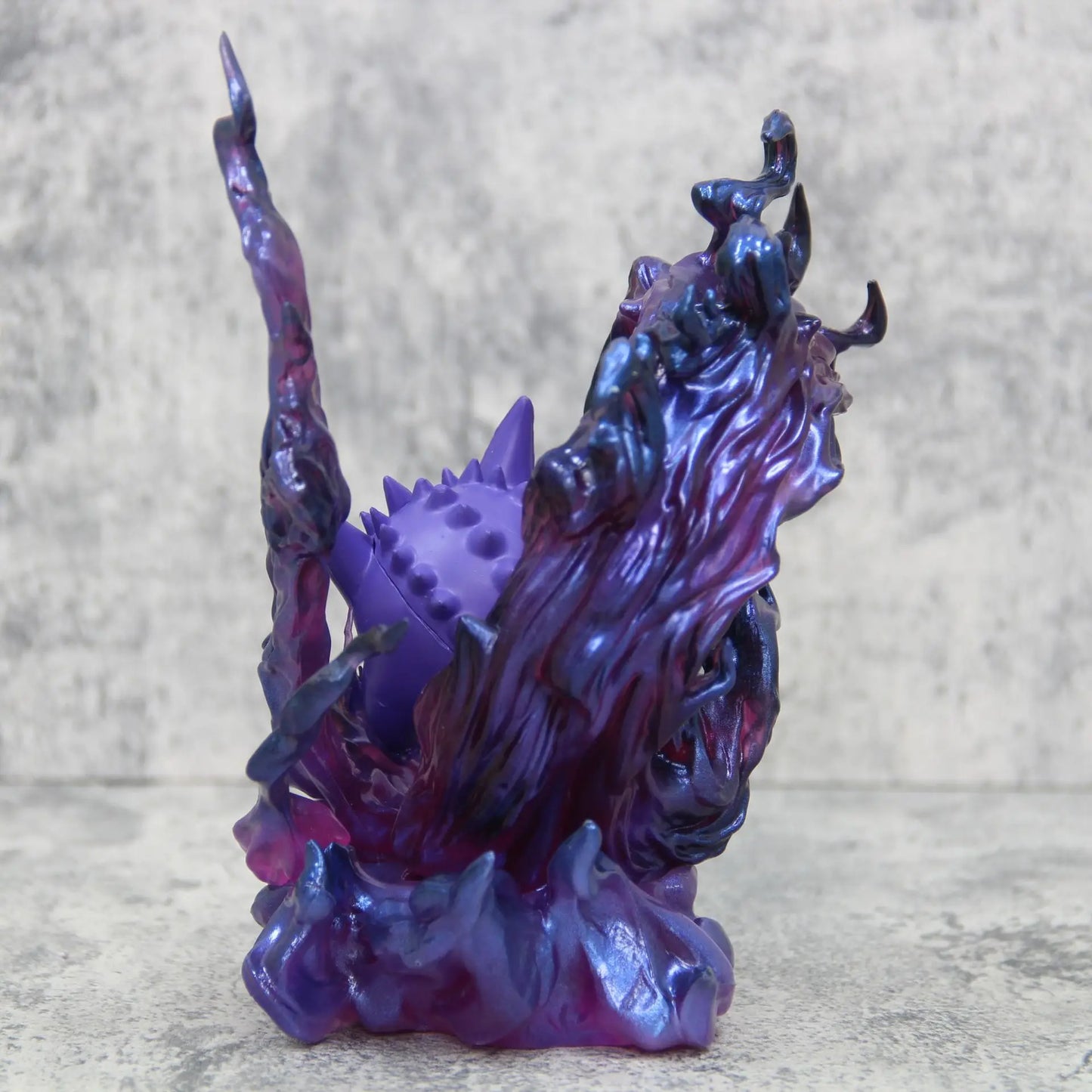 New In Stock 18cm Anime Pokemon Gengar Ghost Claw Action Figure Game Statue Collectible Kawaii Model Christmas Gifts Dolls Toys
