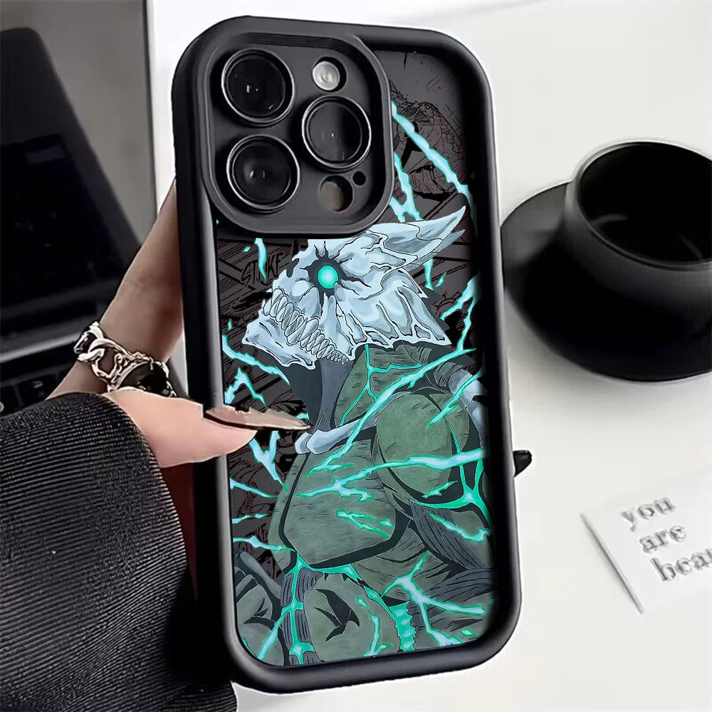 Hot Anime Kaiju No. 8 Phone Case For Xiaomi Redmi Note 14 13 12s 12 11 10 9s 9 8 7 A5 Pro Plus 4G 5G Soft TPU Back Cover