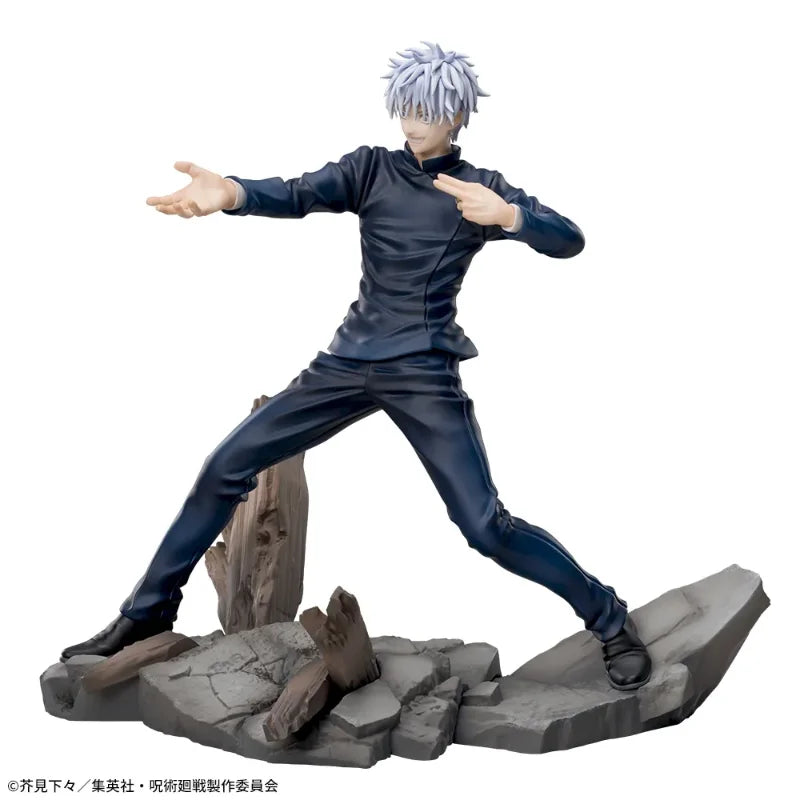 In Stock Original SEGA Jujutsu Kaisen Gojo Satoru Luminasta PVC 17cm Anime Character Model Image Collection Toys Gifts