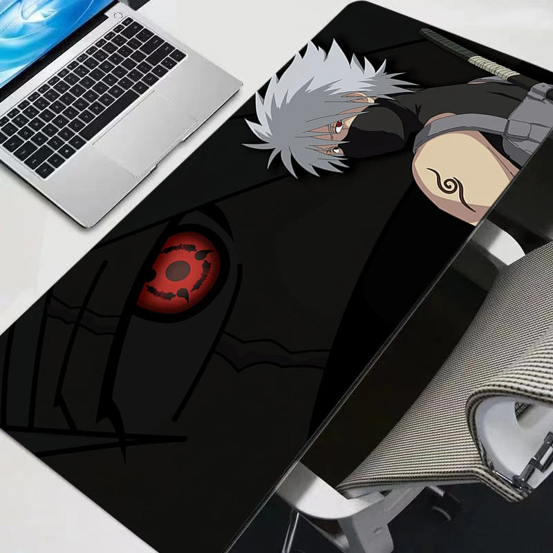 Uchiha Itachi Madara N-Naruto Uzumaki Mouse Pad XL Lockedge Gaming Accessories Computer Gamer Keyboard Mouse Mat Desk Mousepad