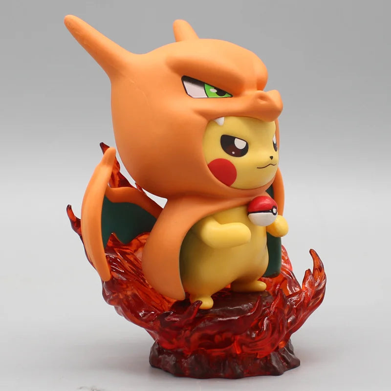 12cm Pokemon Figure Pikachu Cos Gengar Charizard Model Doll Collectible Toy Gifts Cartoon Kawaii Figurine Statue Anime Figures
