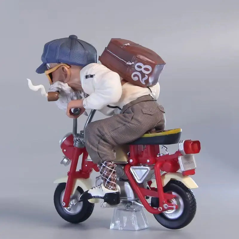 13cm Dragon Ball Z Son Goku Master Roshi Kame Sennin Anime Figures Pvc Statue Anime Manga Figurine Collection Model Gifts