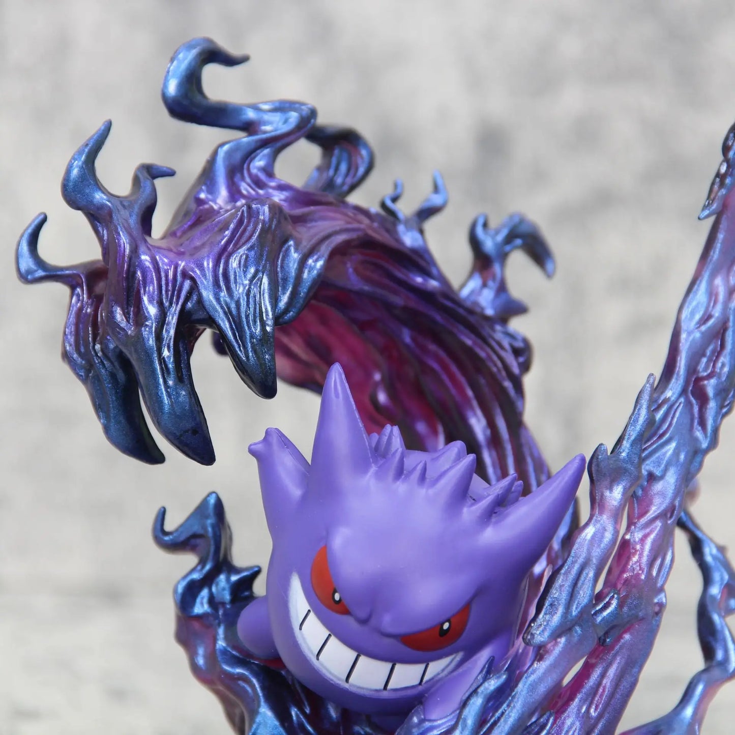 New In Stock 18cm Anime Pokemon Gengar Ghost Claw Action Figure Game Statue Collectible Kawaii Model Christmas Gifts Dolls Toys