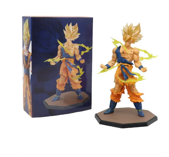 16cm Dragon Ball Z Son Goku Super Saiyan Anime Figure Goku DBZ Action Figure Model Gifts Toy Kids Collectible Figurines Statues