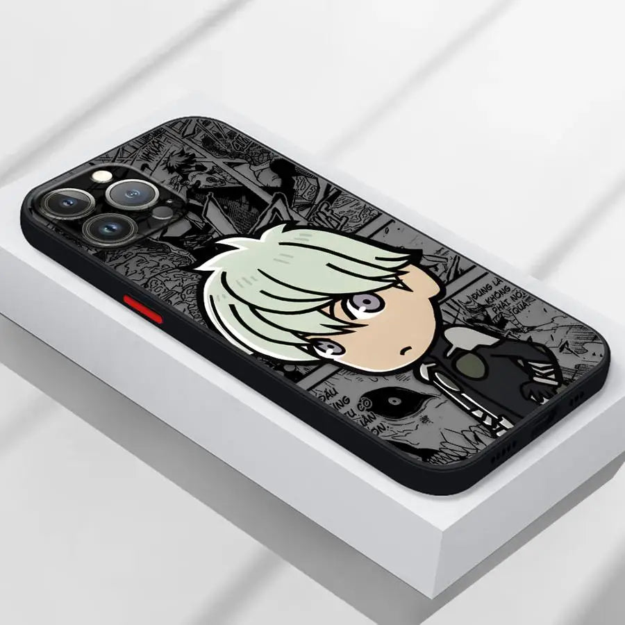 Japanese Anime Kaiju No.8 Phone Case for iPhone 16 14Pro XR 16e 15 13 Mini SE 7 8 Plus 12 11 Pro XS Max 14 Soft Cover