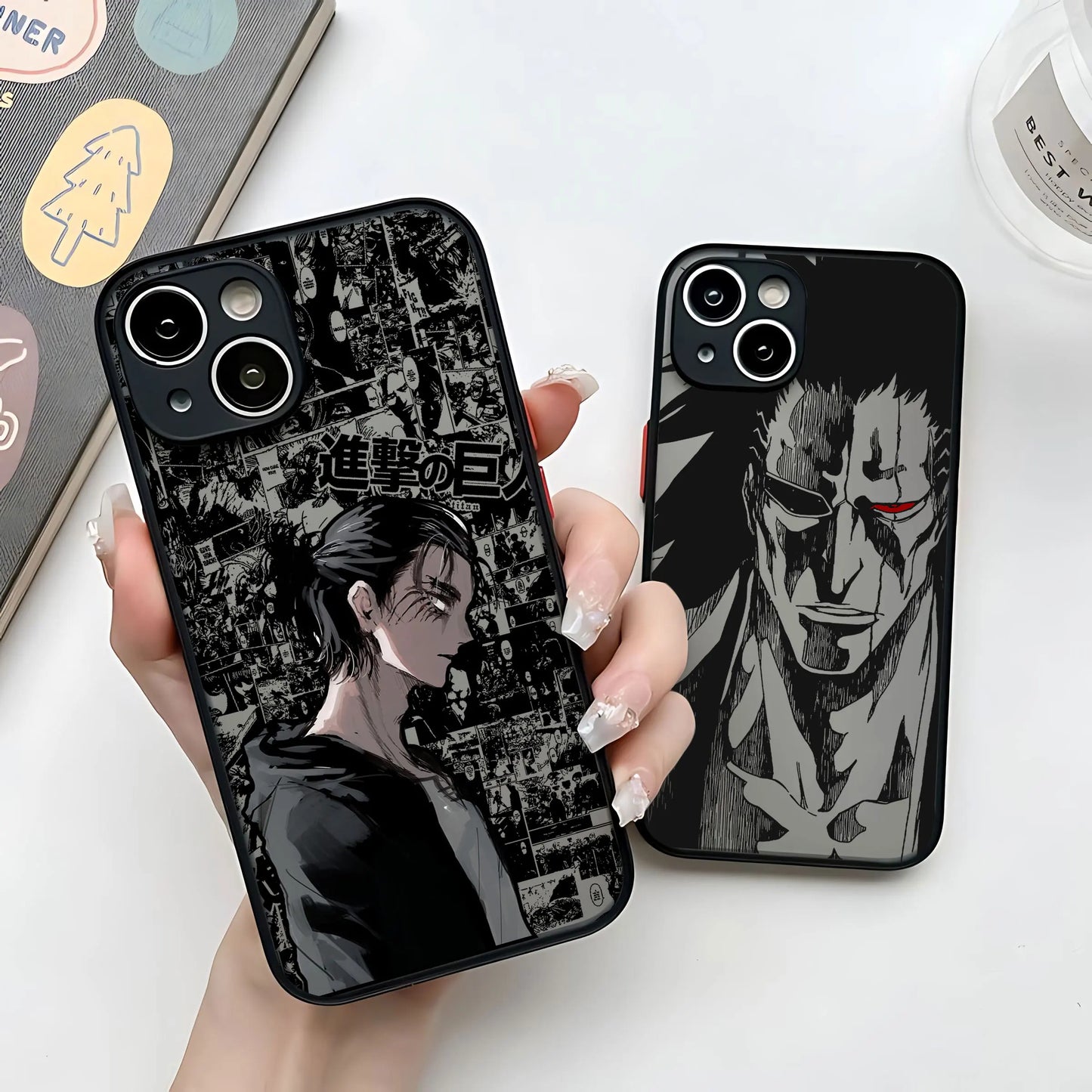 Anime Attack On Titan New Phone Case For iPhone 16 15 14 13 12 11 Mini Pro Max X XR XSMax 7 8 Plus Matte Transparent Back Cover