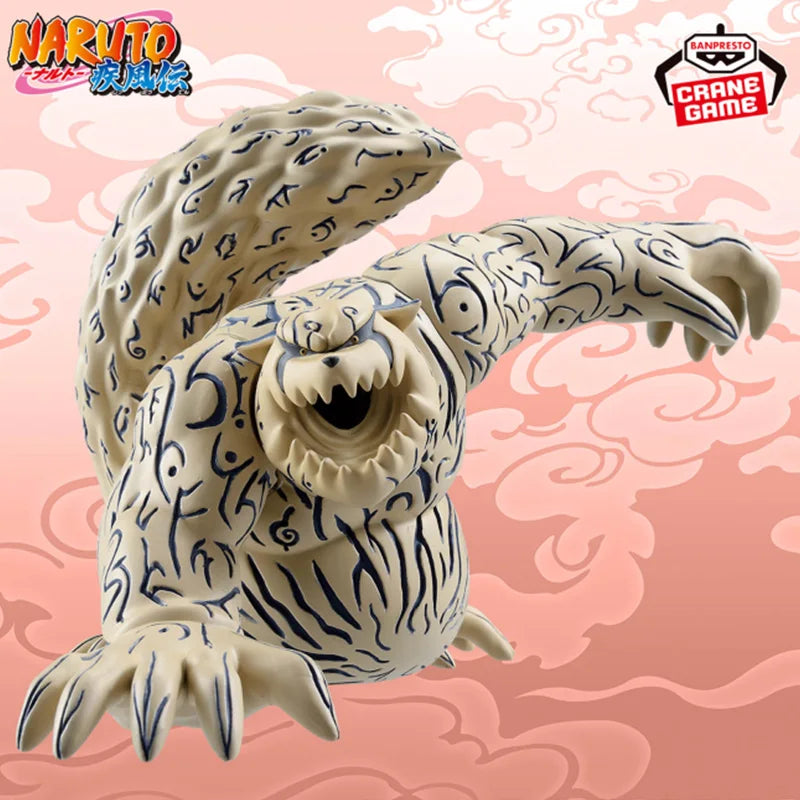 BANDAI NAMCO BANPRESTO Original Genuine In Stock NARUTO Shippuden GamaBunta and SHUKAKU Collector Figurine Toys model gift