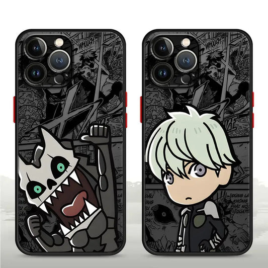 Japanese Anime Kaiju No.8 Phone Case for iPhone 16 14Pro XR 16e 15 13 Mini SE 7 8 Plus 12 11 Pro XS Max 14 Soft Cover