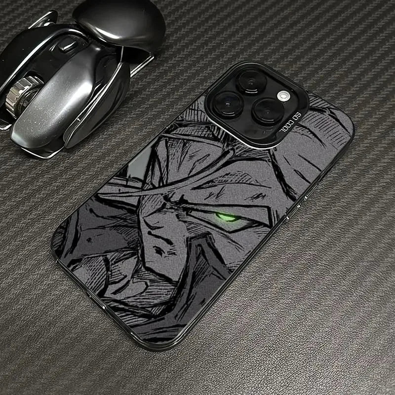 Dragons Balls Black Goku Phone Case For iPhone 16 15 14 13 12 11 Pro Max X XR XSMAX 8 7 Plus Candy Matte Shockproof Back Cover