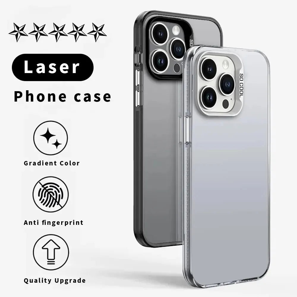 Luxury Hot Anime Attack On Titan Phone Case For IPhone 17 Air 16 15 14 13 12 11 Pro Max Plus Color Shockproof Back Silver Cove