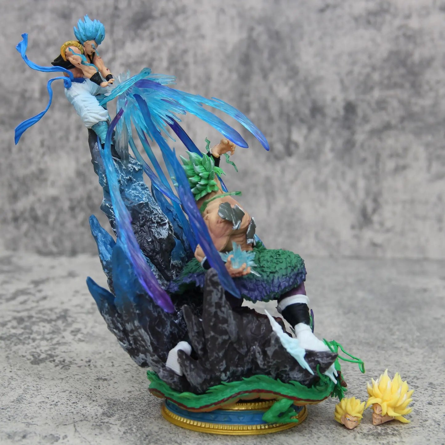 Dragon Ball Anime Figure Broly Vs Gogeta Figure Broly Figure Model Pvc Statue Dolls Collection Toy Decoration Christmas Toy Gift
