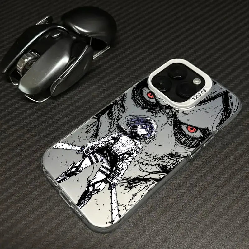 Mikasa Ackerman ATTACK ON TITAN Anime Coque For Apple iPhone 17 Air 16e 16 14 15 13 11 Pro Max 16 Plus 12 17Pro Case Phone Cover