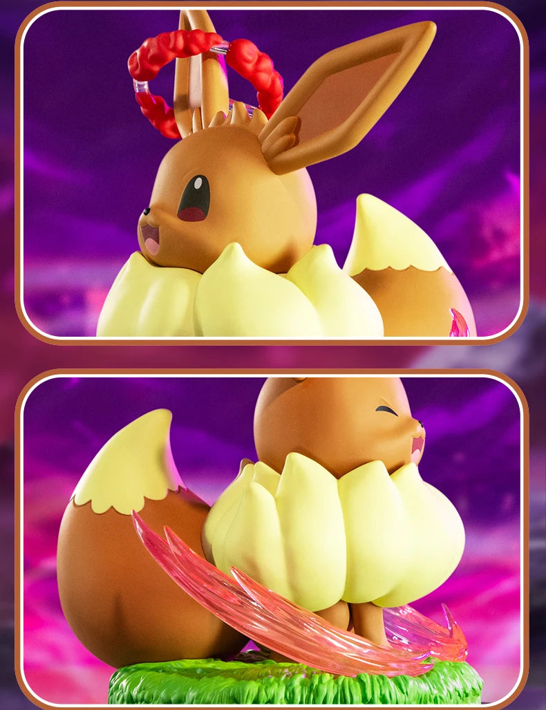 Pokemon Anime Action Figures Super Giant Charizard Eevee Genuine Collecting Figurines Pocket Monster Home Decorations Toys Gift