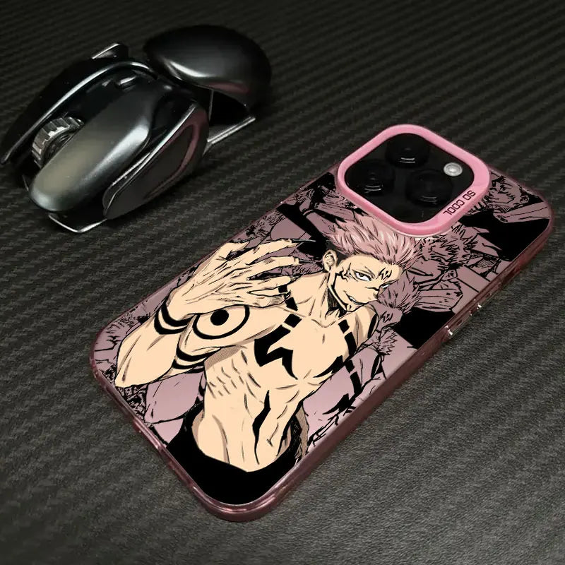 Jujutsu Kaisen Sukuna Gojo Satoru Anime Coque For Apple iPhone 17 Air 16e 16 14 15 13 11 Pro Max Plus 12 17 Pro Case Phone Cover