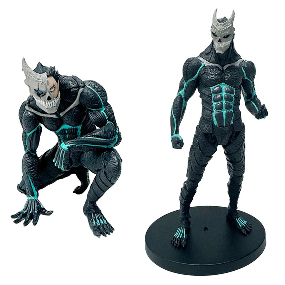 In Stock 1-4PCS Amine Kaiju No. 8 Figure Kafka Hibino Mina Ashiro Skeleton Creative PVC Model Toys Kids Action Statue Doll Gifts