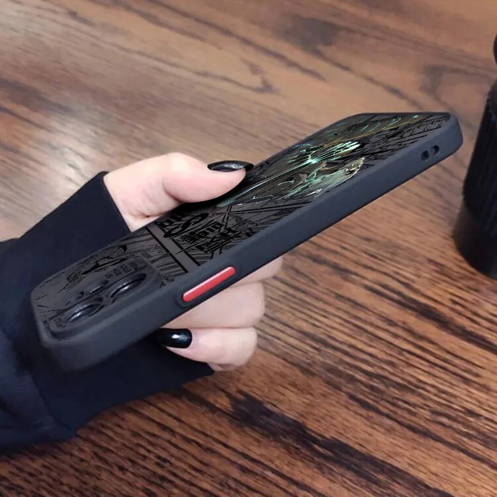 Matte Transparent Back Cover Kaiju No 8 Kafka Phone Case For iPhone 16 15 14 13 12 11 Mini Pro Max X XR XSMax 7 8 Plus