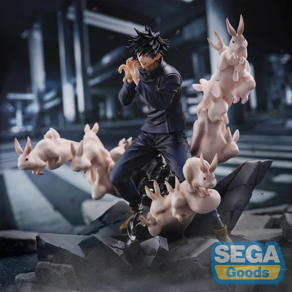 In stock Original Genuine SEGA Jujutsu Kaisen 19cm Fushiguro Megumi Statue Anime Figurine PVC Model Doll Collection Toy Gift