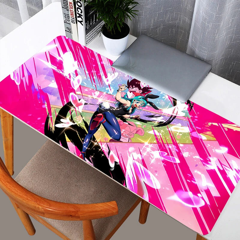DBZ Dragon Ball Bulma Mouse Pad Large Rubber PC Computer Gaming Accessories Mousepad Desk Mat Locking Edge Gamer Carpet