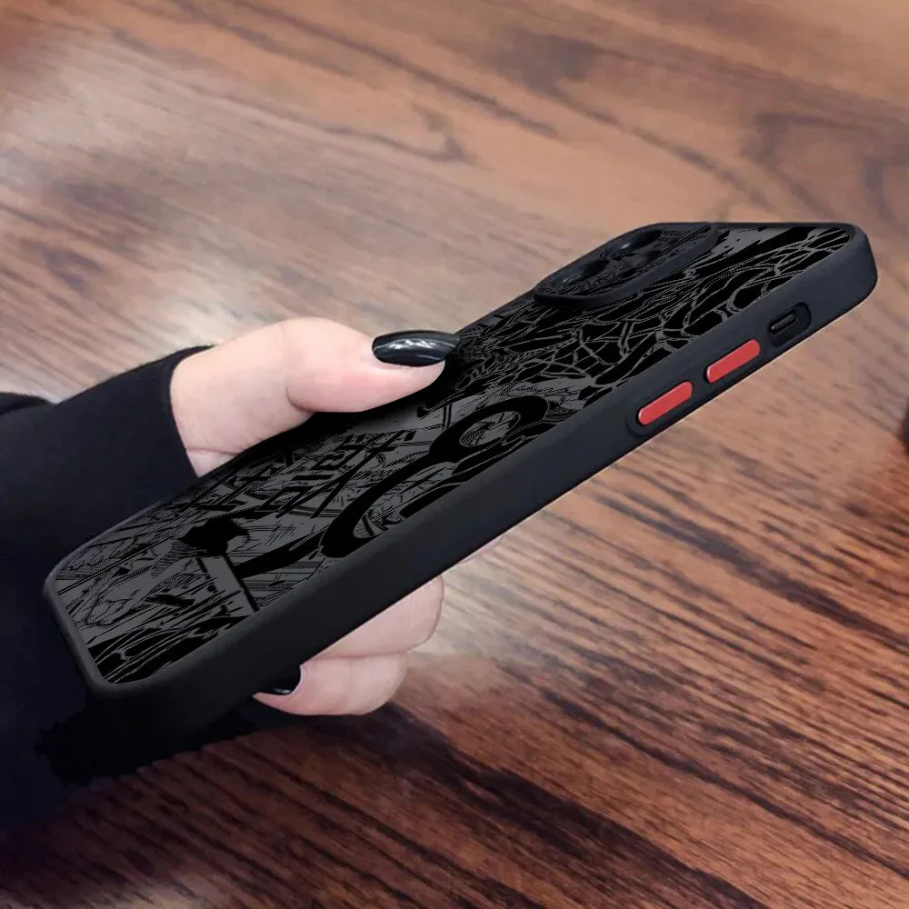 Matte Transparent Back Cover Kaiju No 8 Kafka Phone Case For iPhone 16 15 14 13 12 11 Mini Pro Max X XR XSMax 7 8 Plus