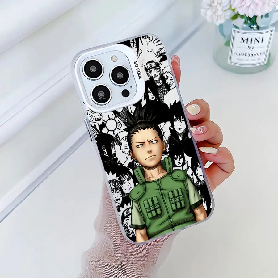 N-Narutos Gaara Soft Cover Phone Case for iPhone 14 15 16 Plus 16e 11 12 13 Pro Max