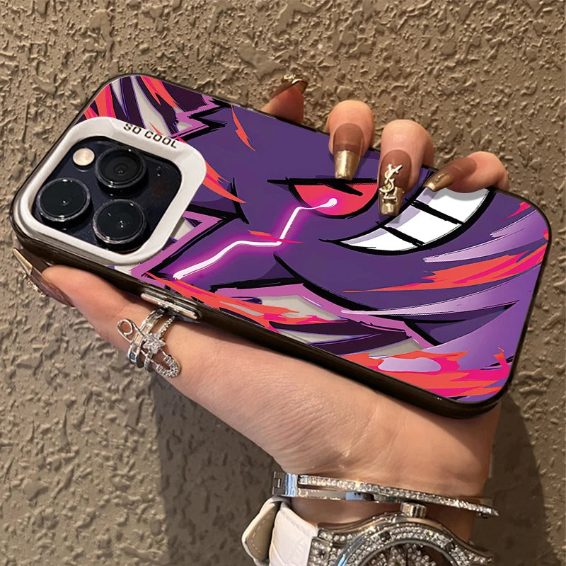 Anime Lovely P-Pokemon Case for iPhone 17 16 15 14 13 12 11 Pro Max Plus 17 Air 16E X XR XS Max Hard Shockproof Bumper Cover