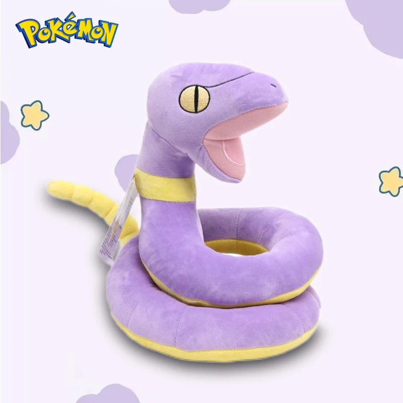 Pokemon Ekans Plush Toy Cartoon & Cute Children's Toy Anime Stuffed Doll Halloween Decorations Birthday Present