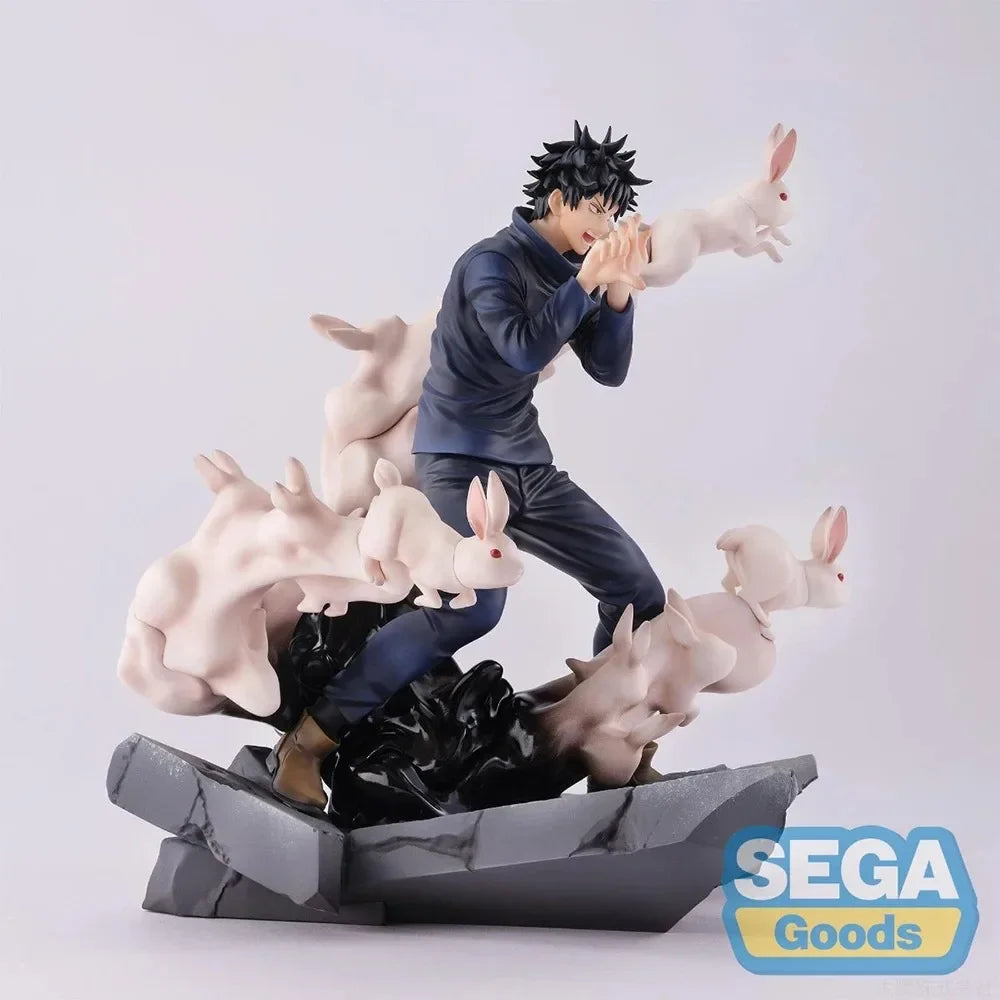 In stock Original Genuine SEGA Jujutsu Kaisen 19cm Fushiguro Megumi Statue Anime Figurine PVC Model Doll Collection Toy Gift