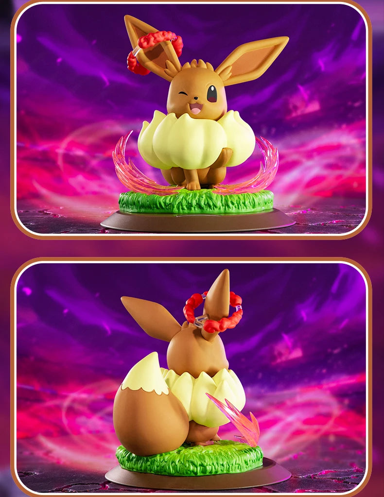 Pokemon Anime Action Figures Super Giant Charizard Eevee Genuine Collecting Figurines Pocket Monster Home Decorations Toys Gift