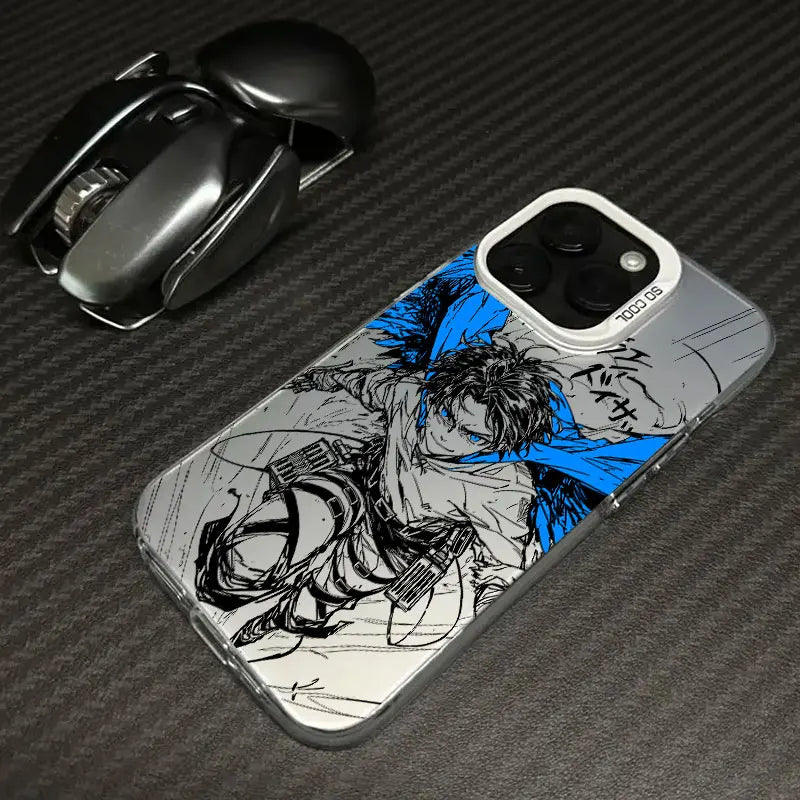 Mikasa Ackerman ATTACK ON TITAN Anime Coque For Apple iPhone 17 Air 16e 16 14 15 13 11 Pro Max 16 Plus 12 17Pro Case Phone Cover