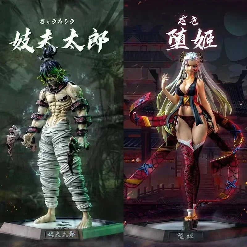 30CM Anime Demon Slayer Zohakuten Figure Zohakuten Hantengu Cm PVC Action Figures GK Statue Collection Model Toys Gifts