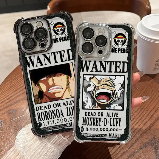 Ones Pieces Clear Cover Case for Apple iPhone 15 Pro MAX 14 12 16 XS Max XR 16e 13 Plus 11