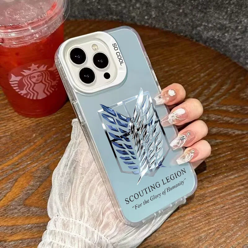 Hot Anime Attack On Titan Phone Case for Xiaomi Redmi Note 7 8 9 9S 10 11 12 13 14 Pro Plus 4G 5G Anti Fall Matte Back Cover