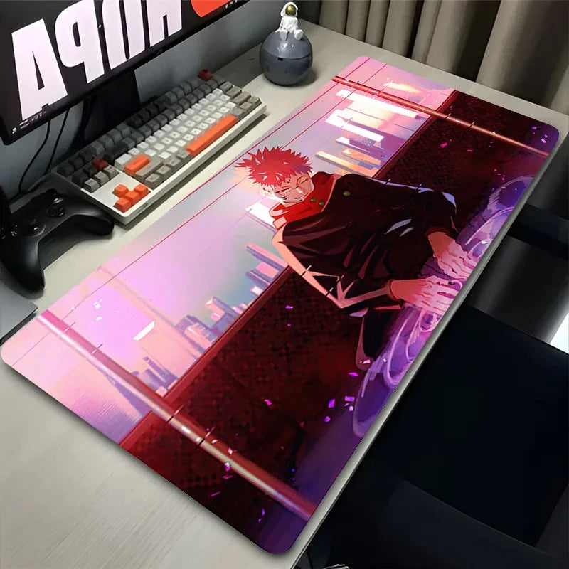 Japan Anime Manga Mouse Pad Laptop J-jujutsu K-kaisen Mousepad New Carpet XXL Sukuna Keyboard Rug PC Gaming Accessories Desk Mat