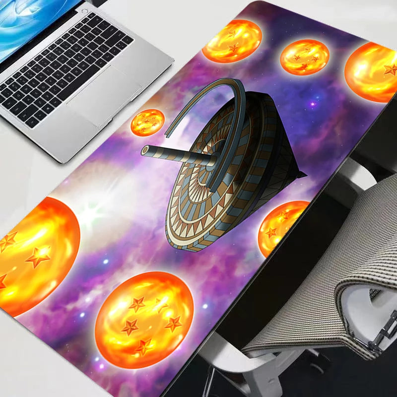 Black Goku Dragon Ball Z DBZ Mouse pad rubber table Large Gamer Desk mat Computer keyboard gaming accessories carpet mousepad