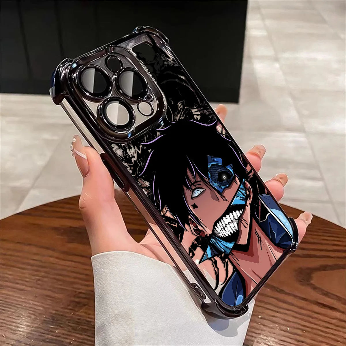 Hot Anime Solos Levelings Plating Phone Case For iPhone 16e 16 15 14 13 12 11 Pro Max X XR XSMax 7 8 6 Mini Plus Anti-Fall