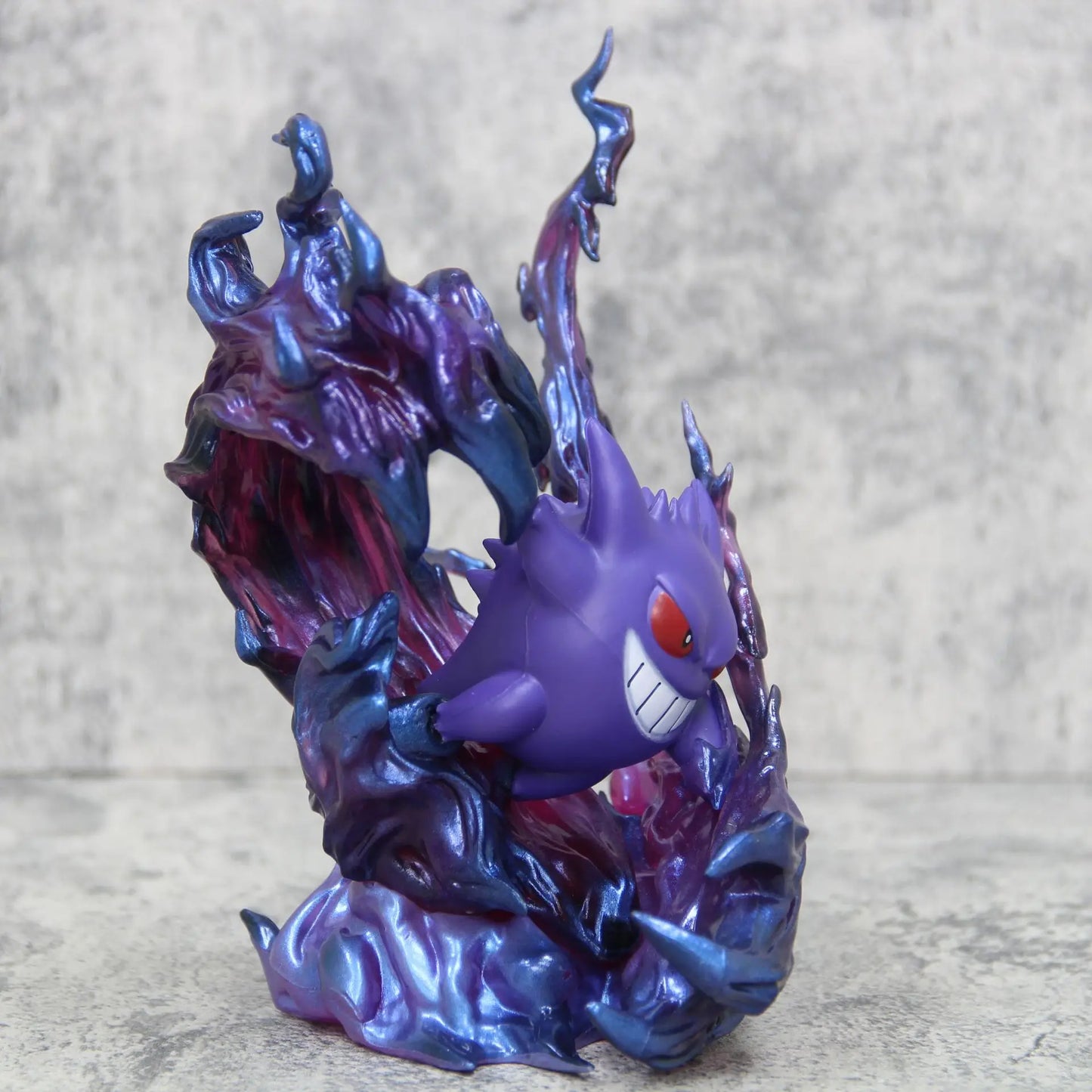 New In Stock 18cm Anime Pokemon Gengar Ghost Claw Action Figure Game Statue Collectible Kawaii Model Christmas Gifts Dolls Toys