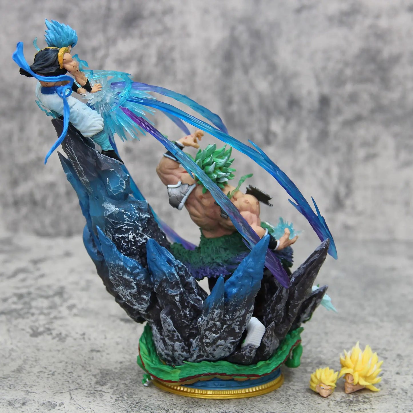 Dragon Ball Anime Figure Broly Vs Gogeta Figure Broly Figure Model Pvc Statue Dolls Collection Toy Decoration Christmas Toy Gift
