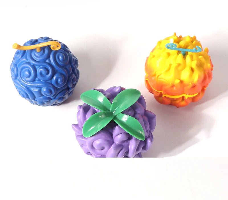 New Devil Fruit Cigarette Grinder Zinc Alloy 63-3 Layer Cigarette Crusher Multi Color Display Box Manufacturer Direct Sales