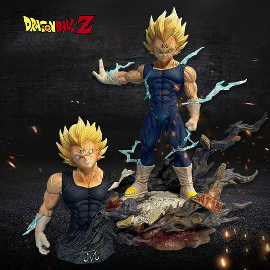 22cm Dragon Ball Z Figure Majin Vegeta Anime Figurine Action Figures Pvc Model Statue Decoration Collection Toys Kids Gifts