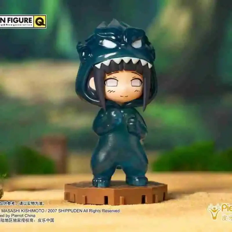 Naruto Bnfigureq Pajamars Series Blind Box Action Figures Model Sasuke Kakashi Costume Design Decoration Gift Toy