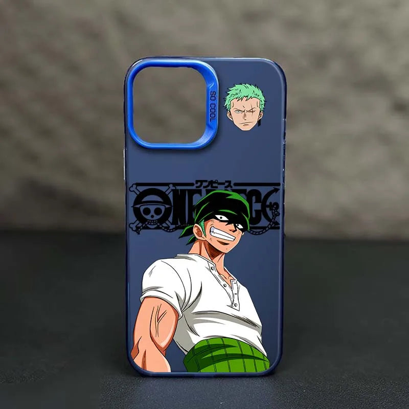 ONE PIECE Portgas D Ace Cool Cover For Apple iPhone 17 16 15 14 13 Pro Max Plus Colorful Silver Phone Case