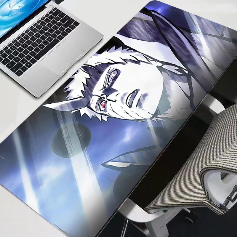 Uchiha Itachi Madara N-Naruto Uzumaki Mouse Pad Anime Carpe XXL PC Gamer Computer Mausepad Keyboard Gaming Accessories Desk Mat