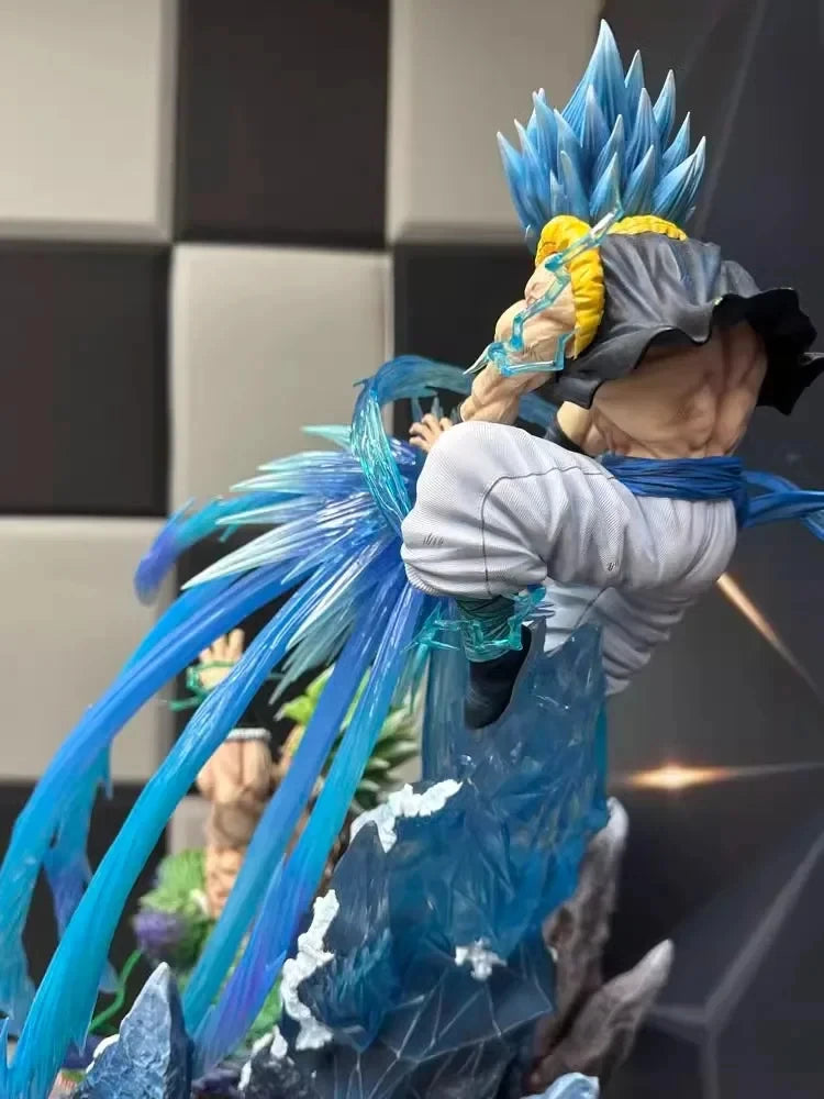 Dragon Ball Broly Gogeta Anime Figure Broly Vs Gogeta 23cm Figurine Model Pvc Statue Doll Collection Desk Decoration Toy Gifts