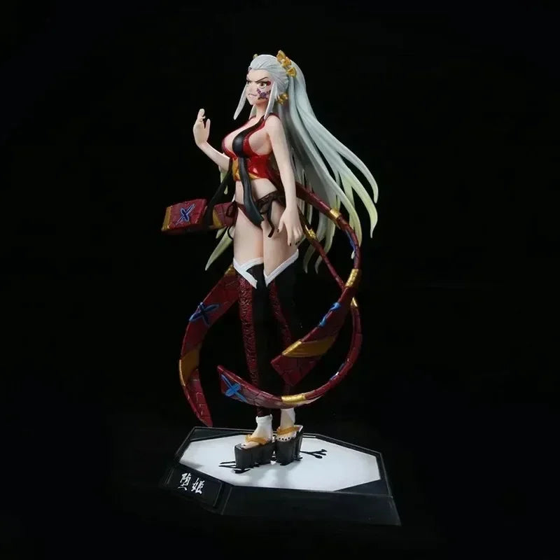30CM Anime Demon Slayer Zohakuten Figure Zohakuten Hantengu Cm PVC Action Figures GK Statue Collection Model Toys Gifts