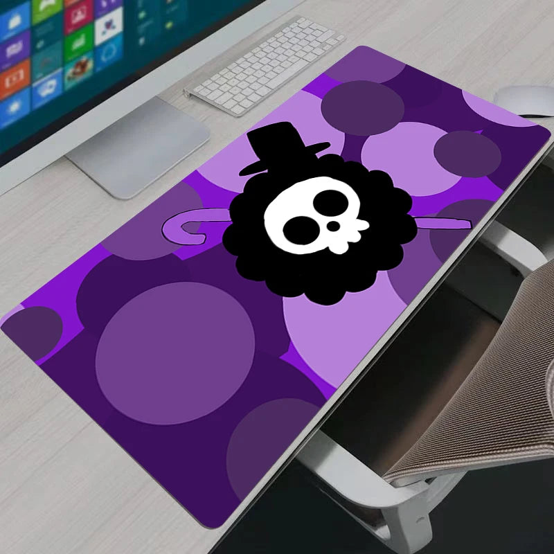 Gaming Mouse Pad Gamer Home Computer HD Mousepad XXL One Piece Brook Keyboard Pad Carpet Non-Slip Office Mouse Mats For LOL